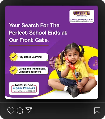 Preschool social media creative