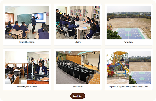 School lead generation landing page